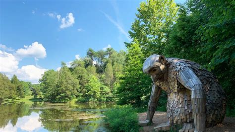 Bernheim forest - CLERMONT, Ky. — Giants have invaded Bernheim Forest. In conjunction with the forest’s 90th Anniversary, Danish artist Thomas Dambo created a brand new installation, “Forest Giants in a Giant Forest.”. The installation consists of three structures throughout Bernheim’s arboretum built using recycled wood …